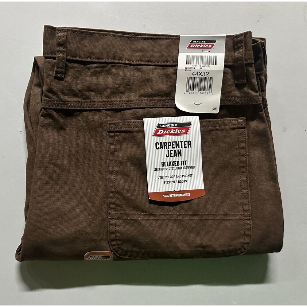 Genuine Dickies Duck Carpenter Relaxed Fit 44x32 AH6188